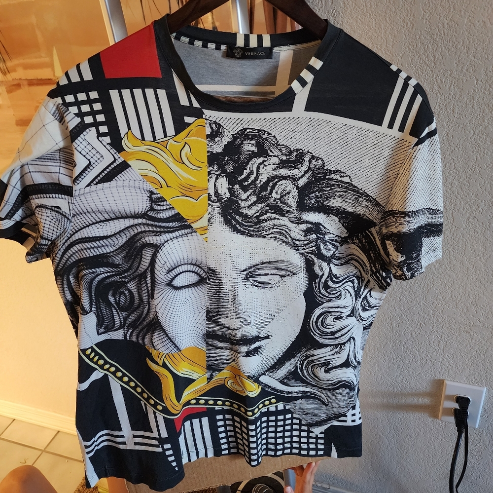 Versace Black Tagged Shirt